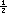 Half symbol